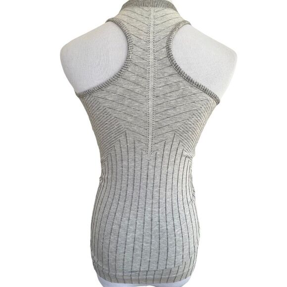 Athleta Sojourn Seamless Gray Tank XS - Picture 4 of 6